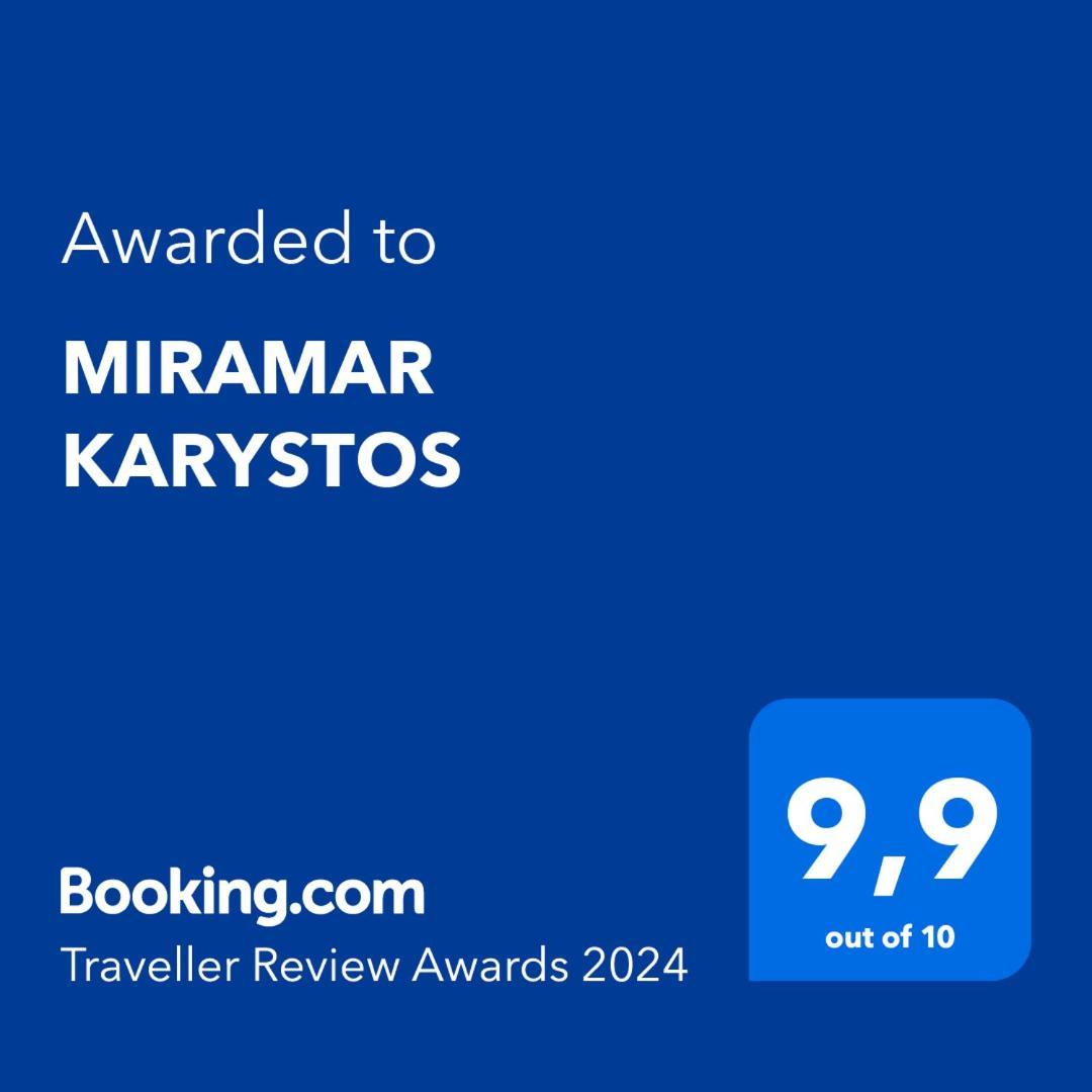 Miramar Karystos Aparthotel ภายนอก รูปภาพ